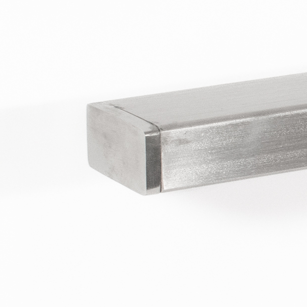 Pasamanos rectangular de acero inoxidable